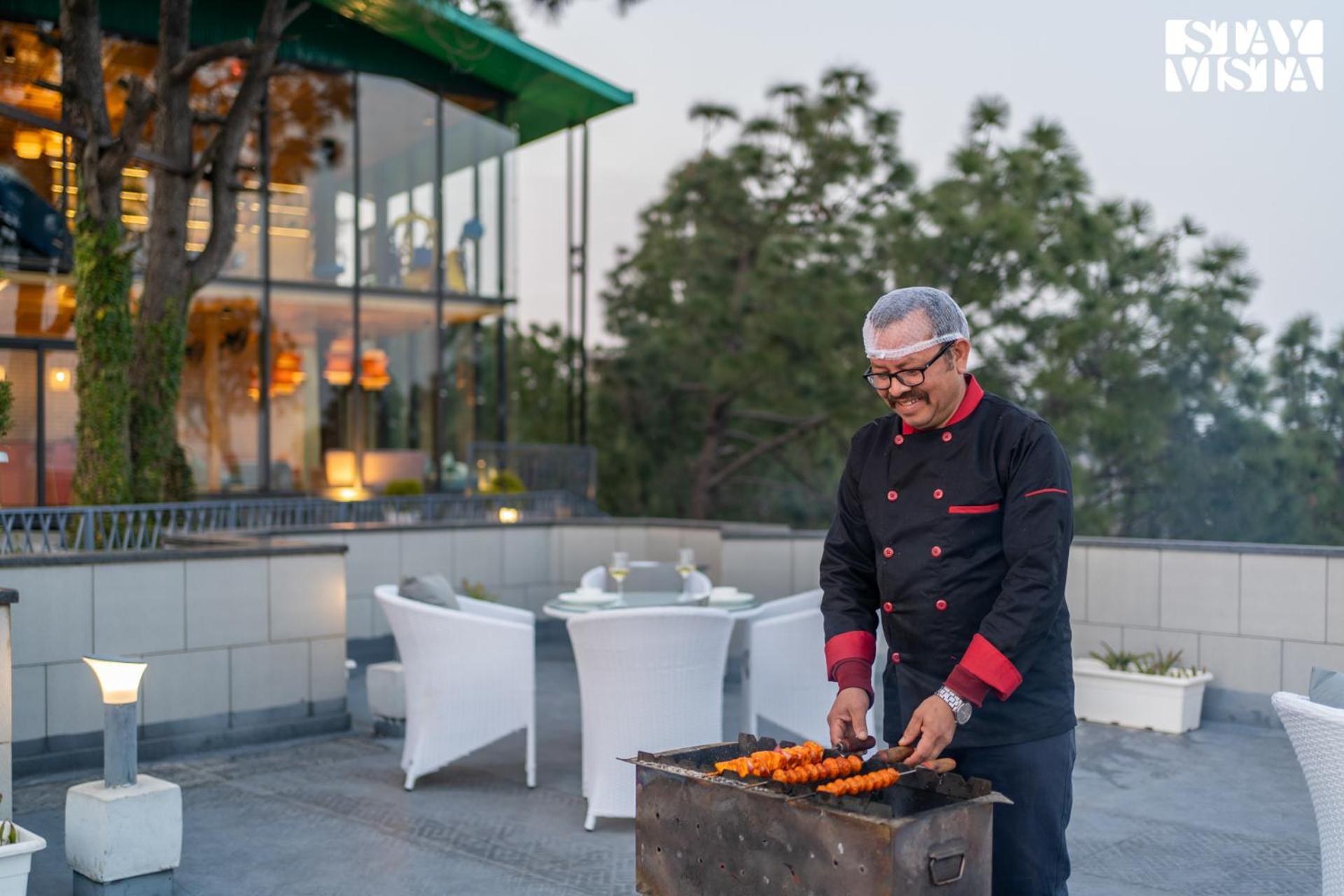Stayvista At Serene With Outdoor Bonfire Barog Esterno foto